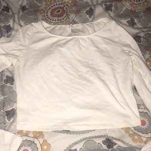 White crop top!